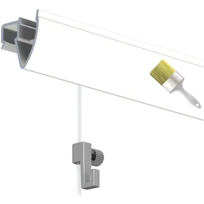 Duraline Phs Up Rail Compleet Wit Primer 200cm