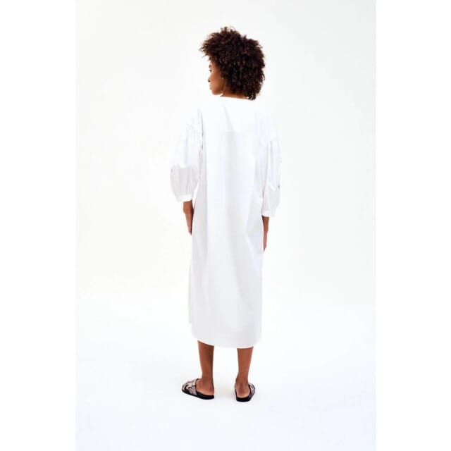 CKS 305503 wtm dress droppy white medium