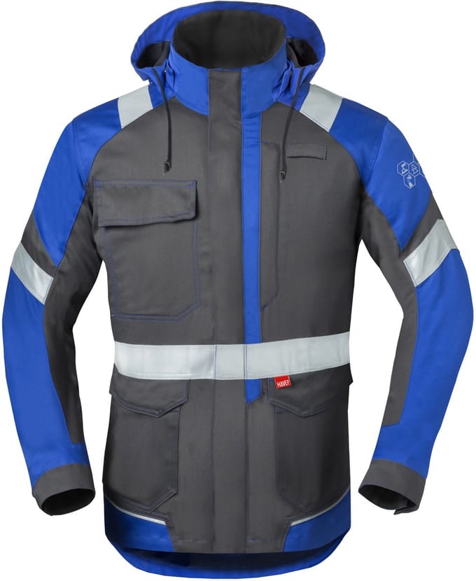 HAVEP Parka 5-Safety Image+ 50286 - Charcoal/Korenblauw - 2XL