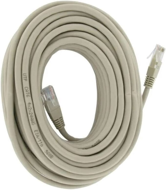 Verbindingssnoer - CAT6 UTP grijs - 15m