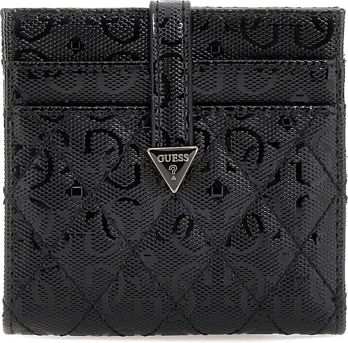 GUESS Kaarthouder Yarmilla SLG Tab Card Case Black Zwart