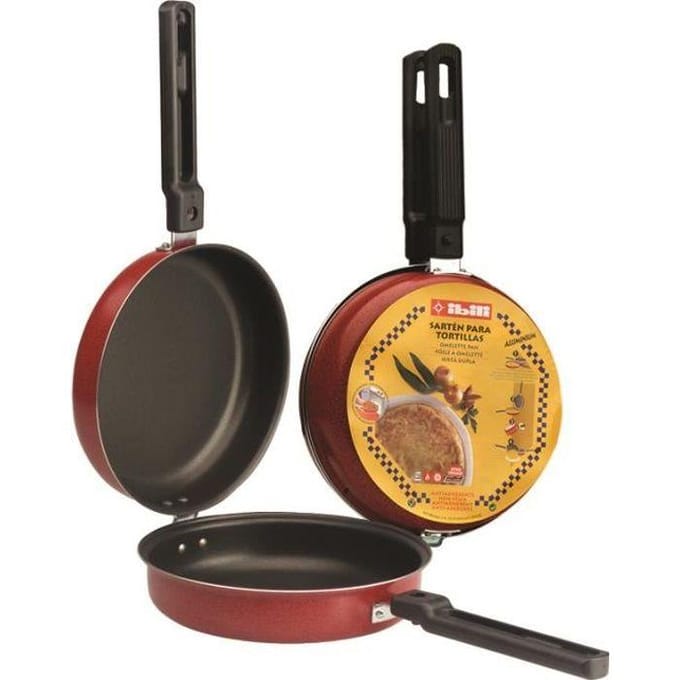 Omeletpan - IBILI - Venus - 24 cm - Aluminium - Anti-aanbaklaag - Afneembaar