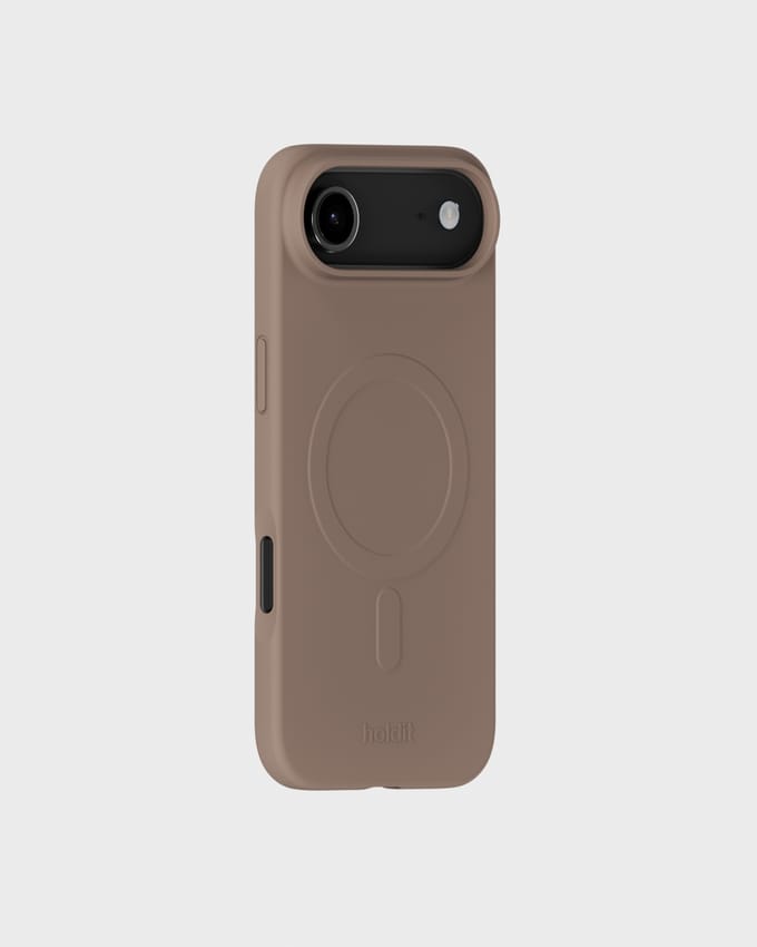 Holdit Soft geschikt voor MagSafe Case geschikt voor iPhone Air - Mocha Brown