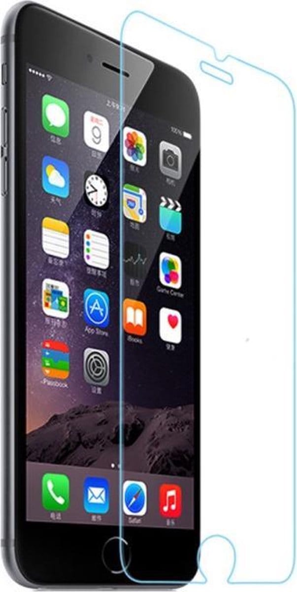 Tempered glass screenprotector voor iPhone 7 / iPhone 8 PLUS - mat