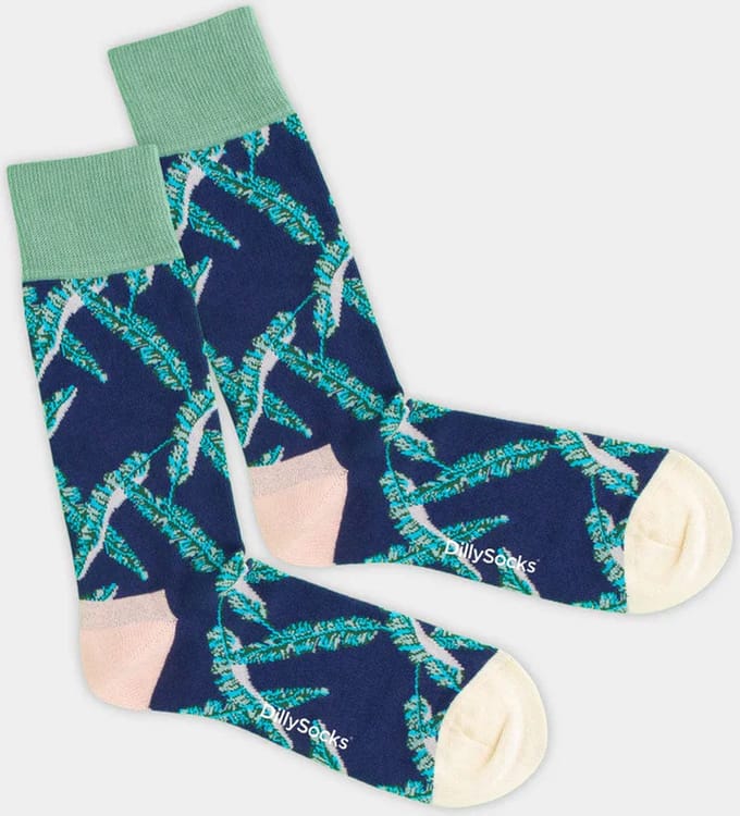 DillySocks Night Leaf Sock - maat 36-40