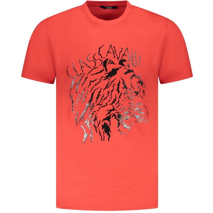 Tiger Graphic Short Sleeve Tee - Red T-Shirts