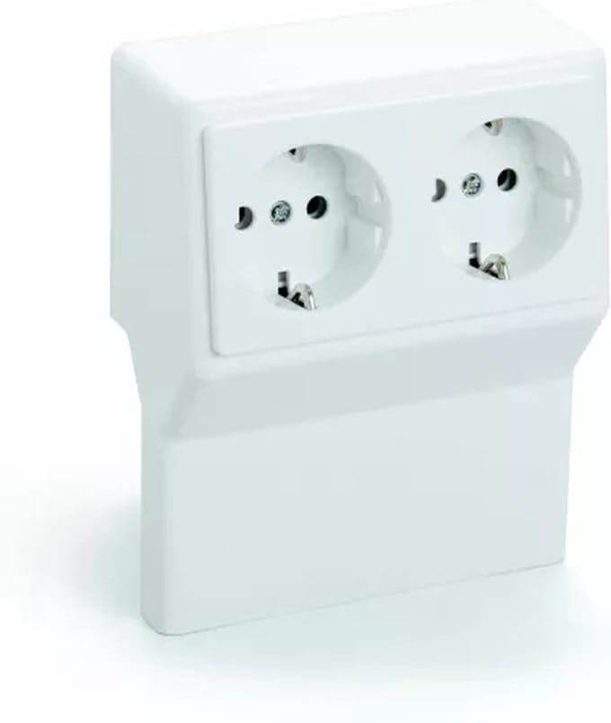 OBO - Opbouwdoos plintgoot - SL2GT5070 rws