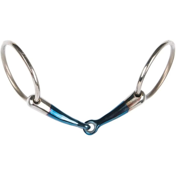 2 ring paardenbit Harry's Horse Sweet Iron 16 mm