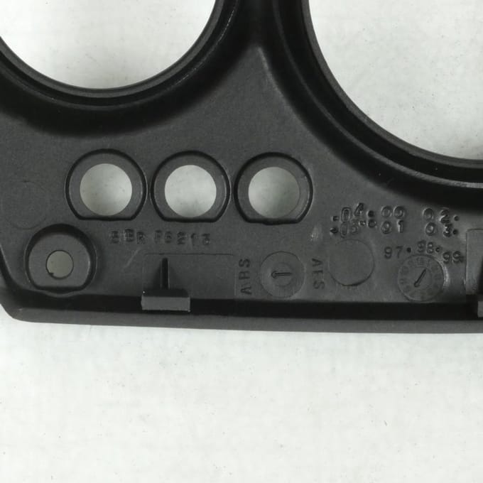 Entourage compteur pour scooter Yamaha 100 Aerox 2000-02 5BRF621300P2 Noir mat