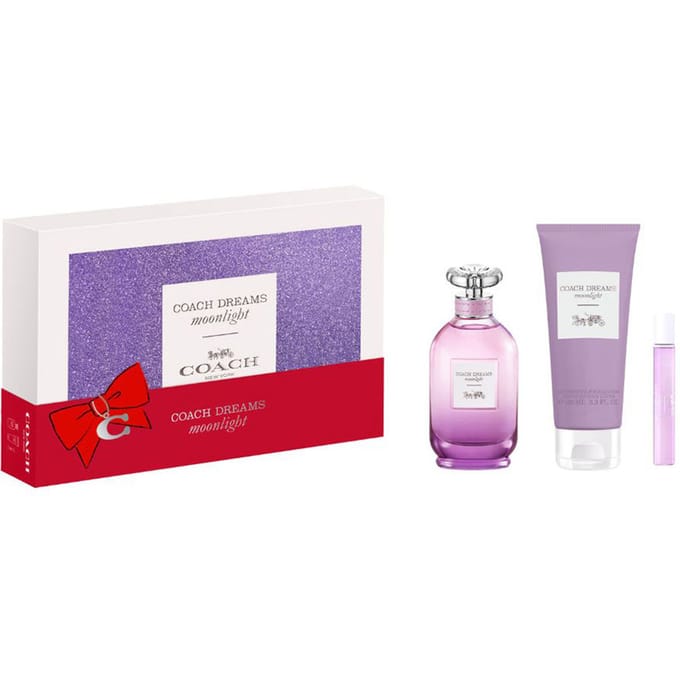 Parfumset voor Dames Coach Dreams Moonlight 3 Onderdelen