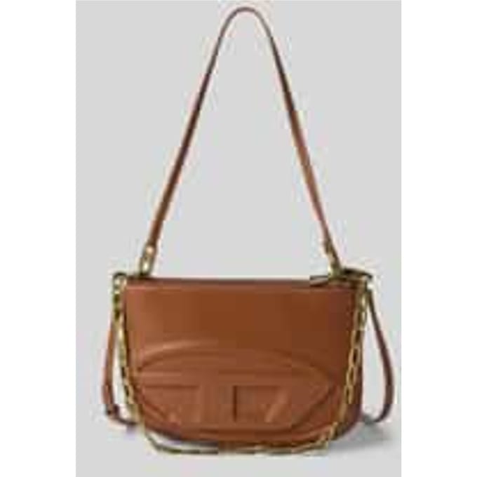 Shoulderbag met logodetail