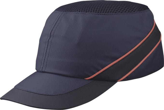Delta Plus Air Coltan Zwart - Vizier 7 cm | Comfortabele en Ventilerende Stootpet voor Veiligheid