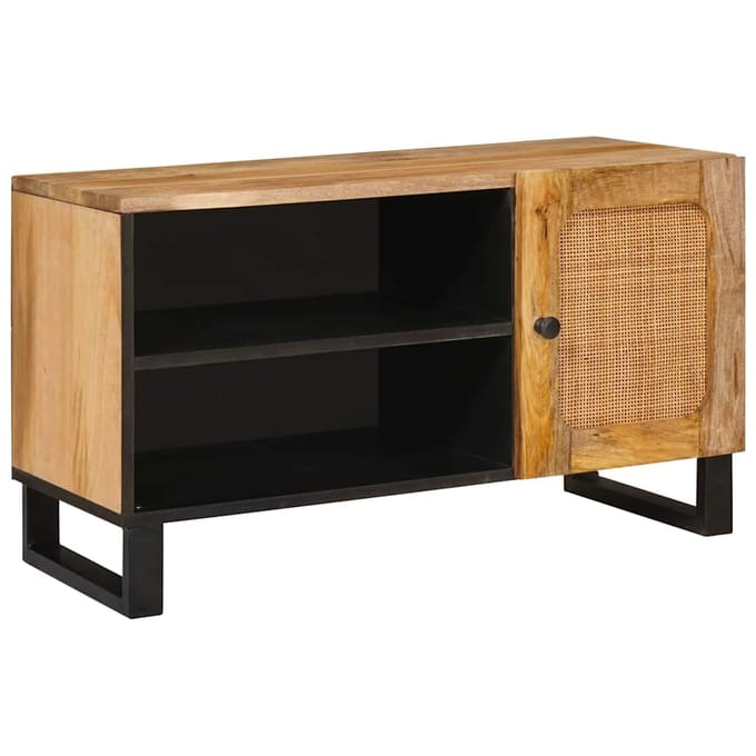 vidaXL - TV - Kast - Bruin - 80 - x - 33 - x - 46 - cm - Massief - Mango - Hout