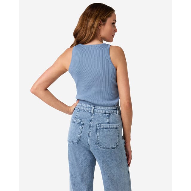 Ibana Tamora Dames - Topjes - Lichtblauw - Maat 34