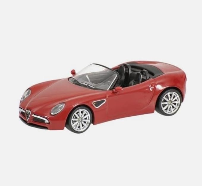 Alfa Romeo 8C Spider - 1:64 - Minichamps