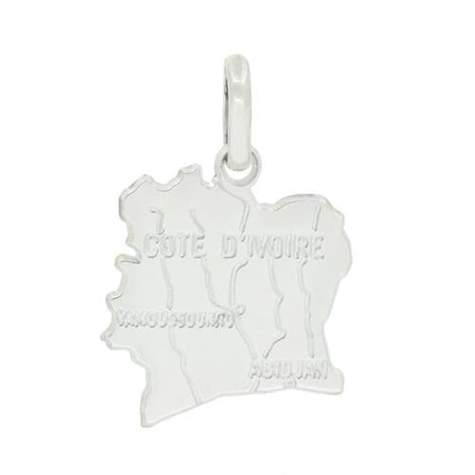 Blinx Jewels Zilveren Hanger Ivoorkust