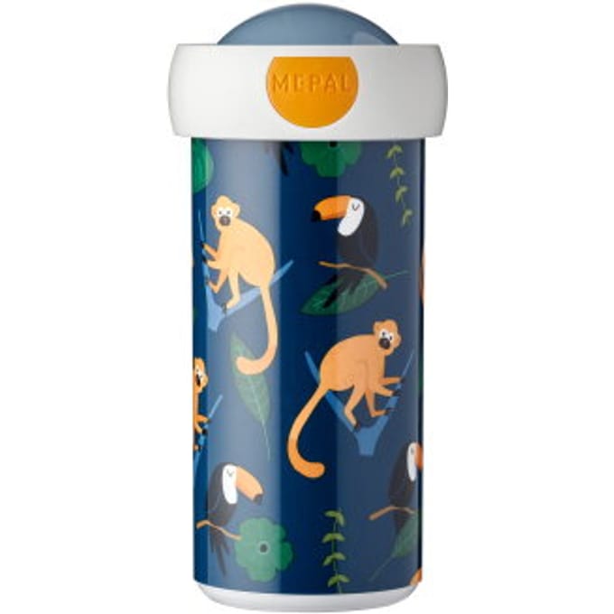Mepal Schoolbeker Campus - 300 ml - Sluit goed af - Drinkbeker voor kinderen - Jungle