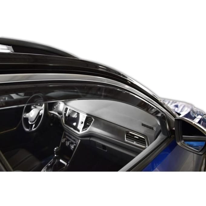 Heko Deflecteurs d'air Déflecteurs de Vent Pour Volkswagen T-Roc depuis 2017, 4 pièces