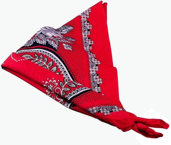Gevavi - Boeren zakdoek rood