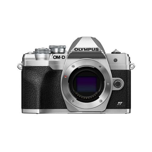 Olympus OM-D E-M10 Mark IV body  Micro Vier Derde zilver