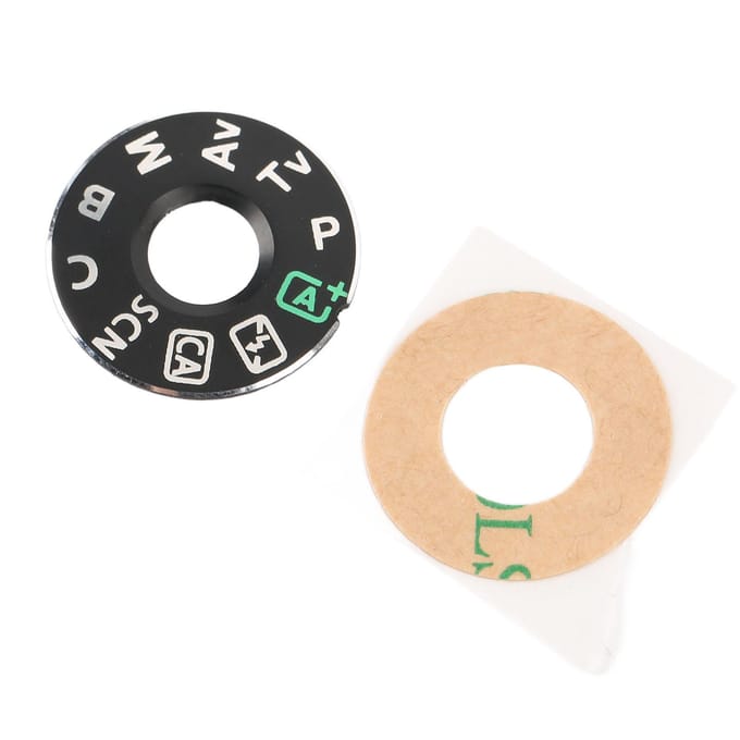 Modus Draaiknop Draaitafel Patch Tag Plaat Naamplaat Vervanging voor 70D Camera Reparatiedelen