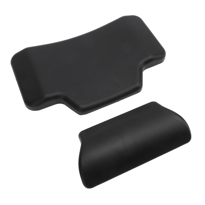 Motor Topkoffer Rugleuning Pad Universeel Comfortabel Zelfklevend Topkoffer Passagiers Rugleuning Kussen Sticker black
