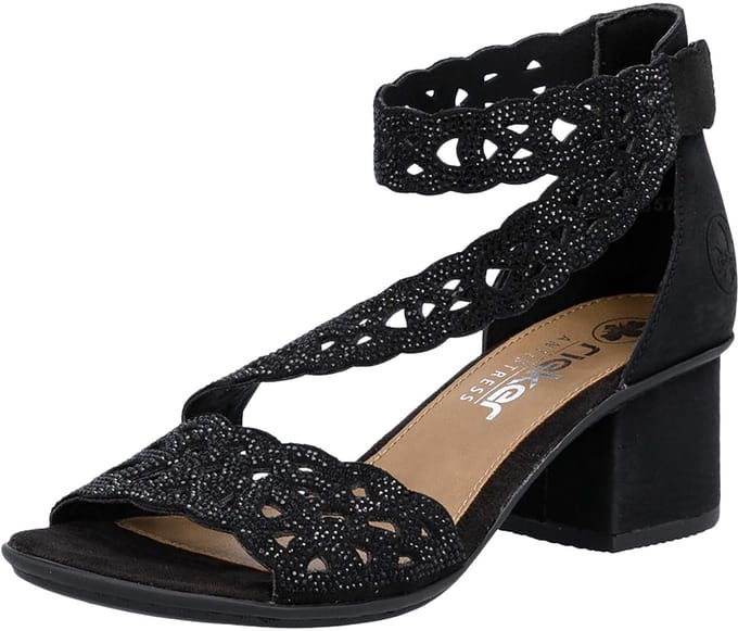 Sandalen met hak