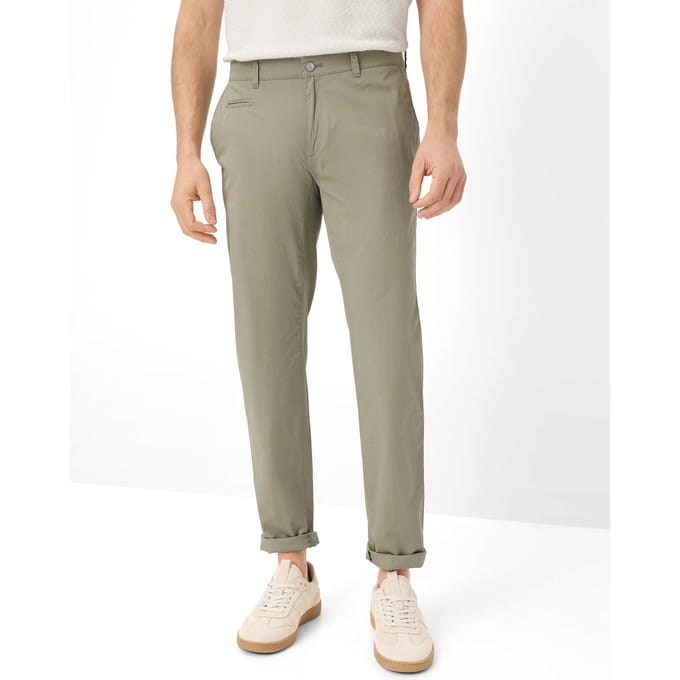 Brax Heren Chino  Style FABIO sage, groen, maat 36/32
