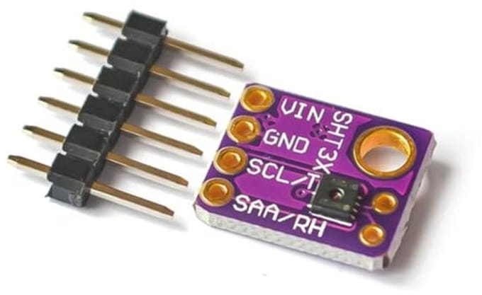 Temperatuur- en Luchtvochtigheidssensor voor Arduino en Raspberry Pi - I2C Interface