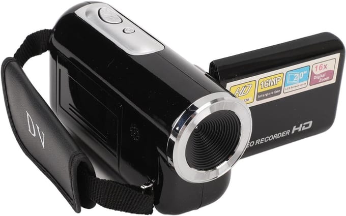 Swiphi® Videocamera - Handycam - Action Camera - 1080P - MicroSD
