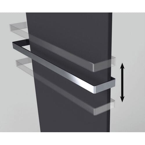 Zehnder towel rail for bathroom radiator 60 cm 481418