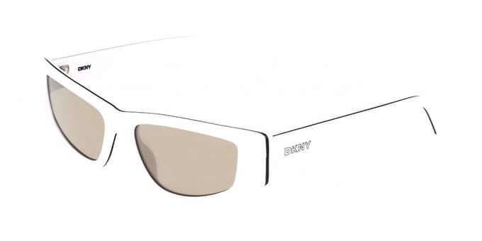 Dkny DK560S White 55/17/140 WOMAN Zonnebrillen