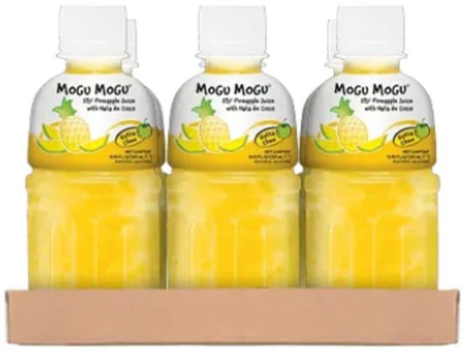 Mogu Mogu Pineapple 6x320ml - ANANAS - SAP - 1 tray van 6 stuks