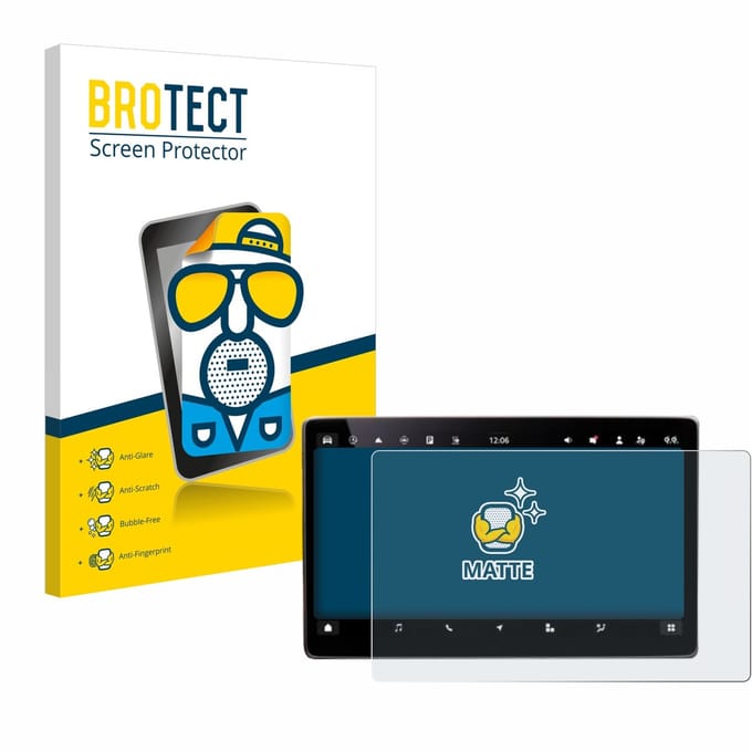BROTECT - Screenprotector voor Skoda Kodiaq RS 13" Infotainmentdisplay 2024 - Folie Beschermfolie matte