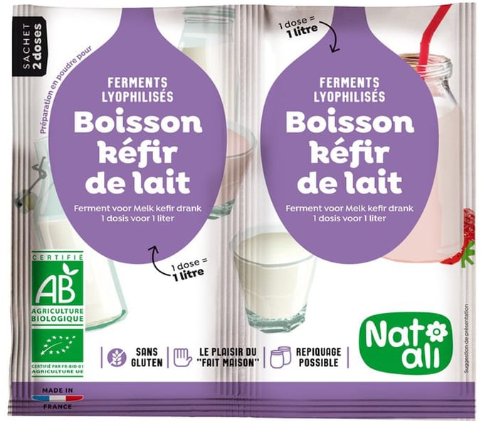 Nat Ali Ferment Melkkefir Biologisch 12 gr