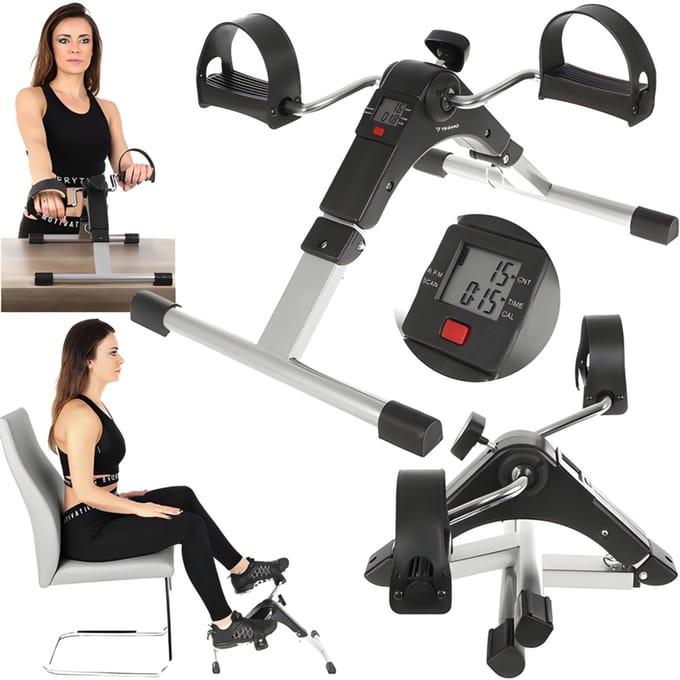 Revalidatietrainingsfiets - zilver