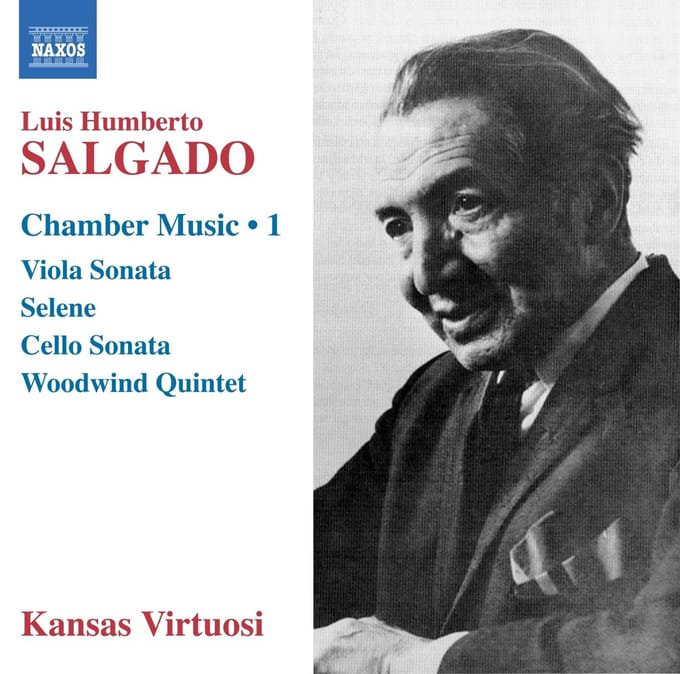 Kansas Virtuosi - Salgado: Chamber Music 1 - Viola Sonata, Selene, Cello Sonata, Woodwind Quintet (CD)