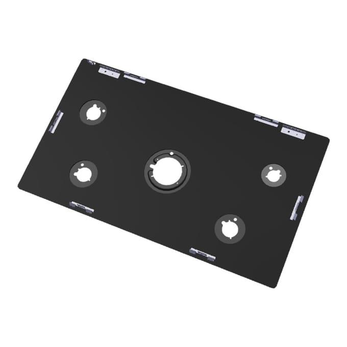 AEG bovenblad, zwart, Electrolux, 890x510mm 140122087038