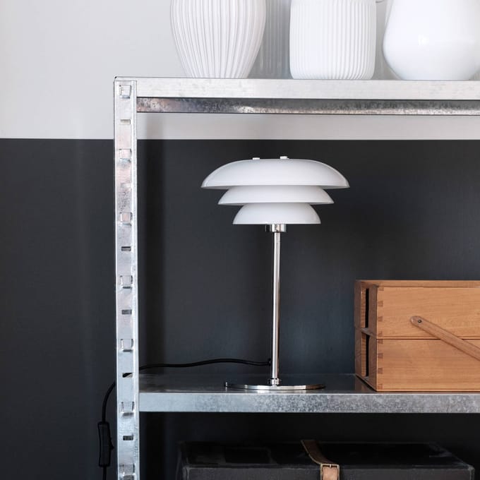 Dyberg Larsen Tafellamp Dl20 Opal Led 20 X 30 Cm G9 5w Wit