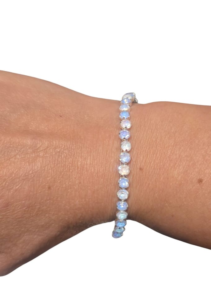 stras steen armband verstelbaar.
