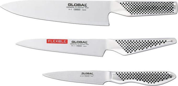 Global G-21138 koksmes + officemes + fileermes set 3-delig