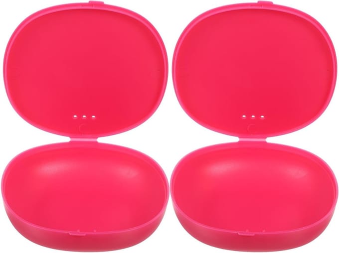 Siliconen Opbergdoos voor Menstruatiecup - Set van 2, Ideaal voor Reizen en Thuisgebruik, Draagbare Oplossing