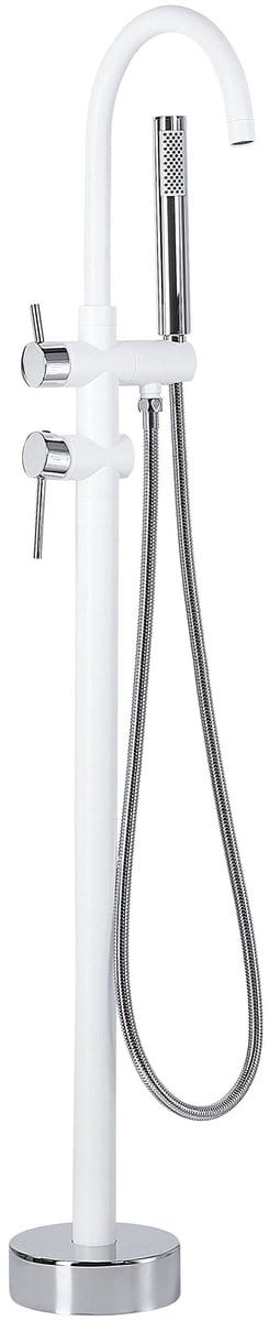TUGELA - Doucheset - Zilver/ Wit - Messing