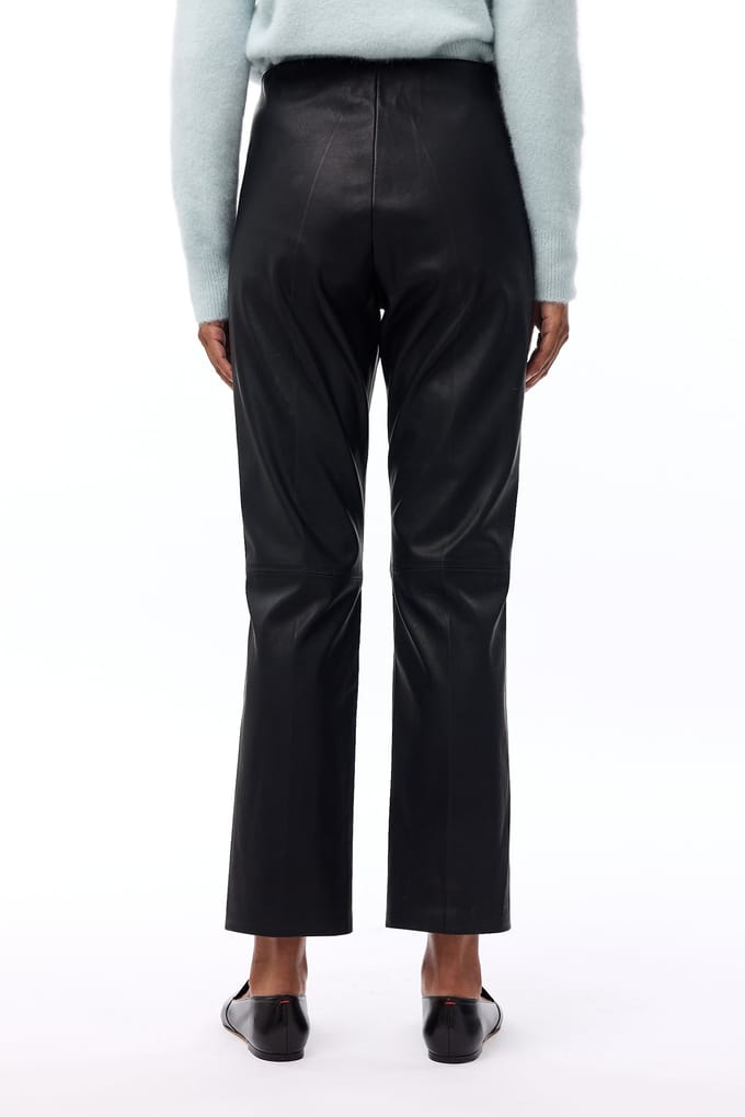 Knitted Cleo Pants Black Größe: S | Straight Jeans Outlet | Damen | Schwarz