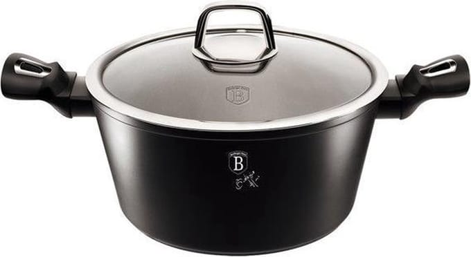 Berlinger Haus 1851 - Braadpan - black-silver collection - 20 cm