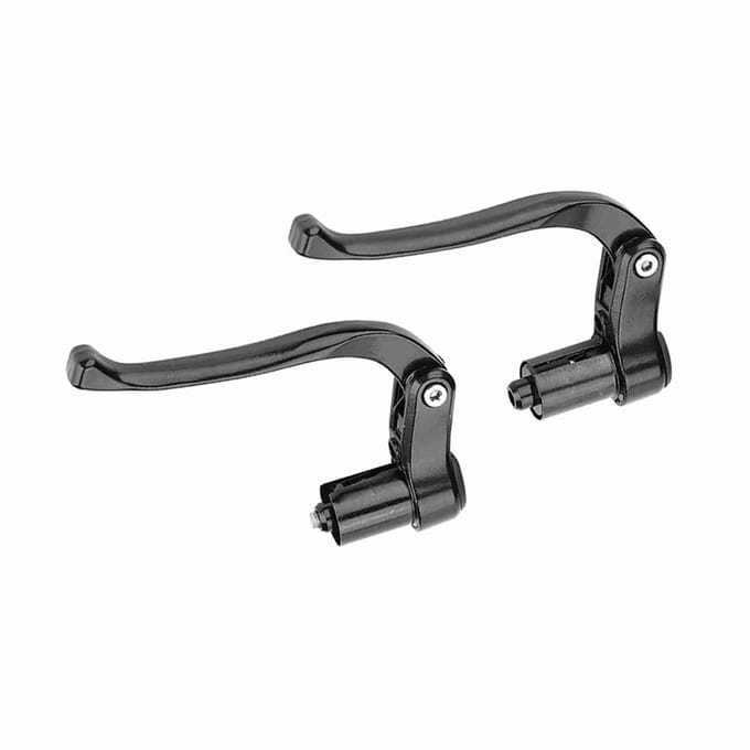 Remhendel Fixed Gear Vouwfiets Stuur Fietsaccessoire (Zwart)