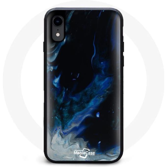 Coque iphone X art pawel background