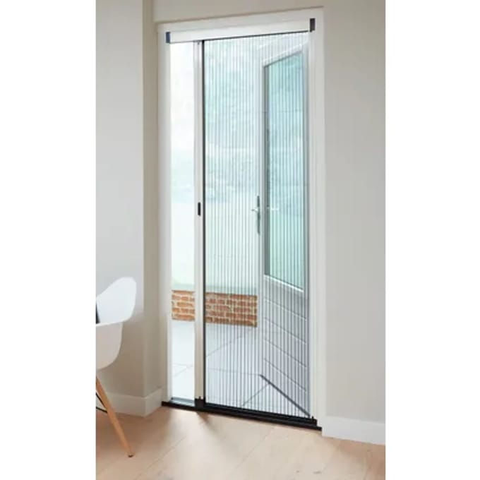 CanDo plisséhordeur Premium B 96x197-200 cm wit