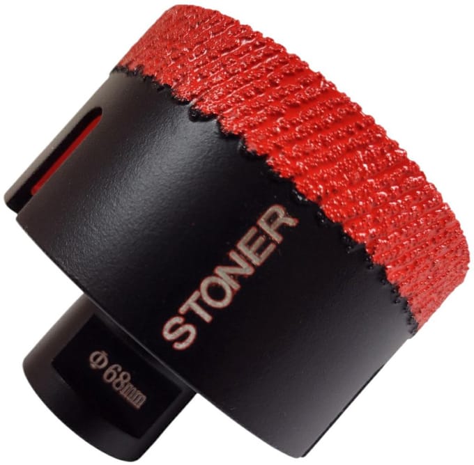 Stoner Serie - Diamantboor voor Gres - 68 mm - M14 - Droog en Nat