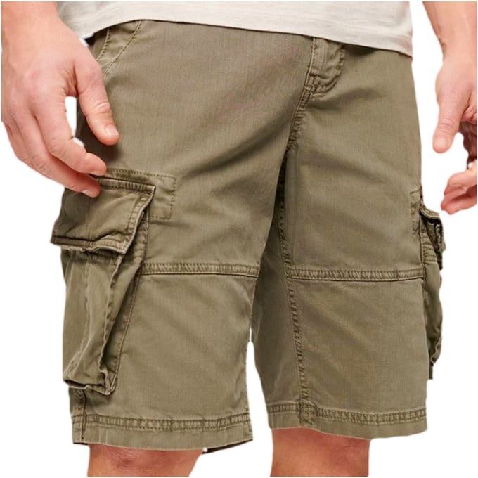 Superdry - Core Cargo Short Relaxed Pasvorm - Heren - Korte broeken